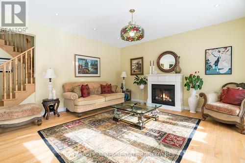 1041 Wickham Road, Innisfil, ON - Indoor Photo Showing Living Room With Fireplace