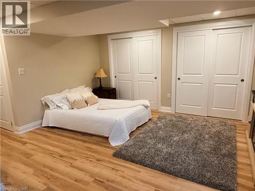 3rd bedroom in basement - 45 Hemlock Way, Grimsby, ON - Indoor Photo Showing Bedroom