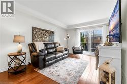 Hardwood floors, sliding door to deck - 