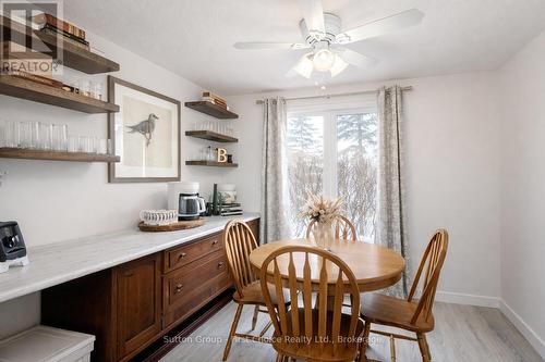 Dinette Area - 12 - 91 Avonwood Drive, Stratford, ON - Indoor Photo Showing Dining Room