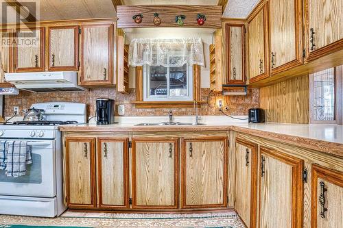 54 First Avenue, Wellington North, ON - Indoor Photo Showing Kitchen With Double Sink