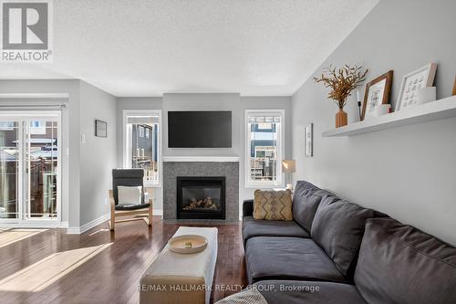 457 Barrick Hill Road, Ottawa, ON - Indoor Photo Showing Living Room With Fireplace