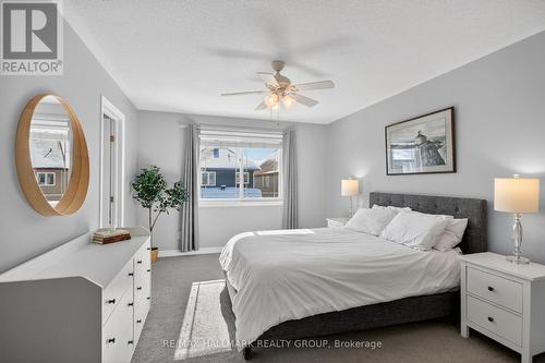 Primary bedroom with walk-in closet. - 457 Barrick Hill Road, Ottawa, ON - Indoor Photo Showing Bedroom