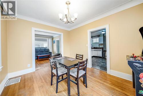 1088 Hickory, Windsor, ON - Indoor Photo Showing Dining Room