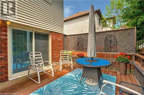 2251 Mansfield Drive, Burlington, ON - Outdoor With Deck Patio Veranda With Exterior
