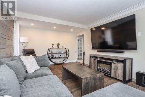 81 Forestdale Drive, Sudbury, ON - Indoor Photo Showing Living Room With Fireplace