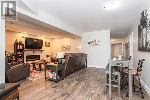 81 Forestdale Drive, Sudbury, ON - Indoor With Fireplace