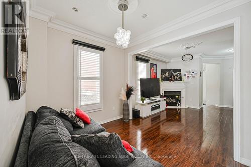 44 Deepcoral Court, Brampton, ON - Indoor With Fireplace