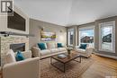 1506 Patrick Place, Saskatoon, SK  - Indoor Photo Showing Living Room With Fireplace 