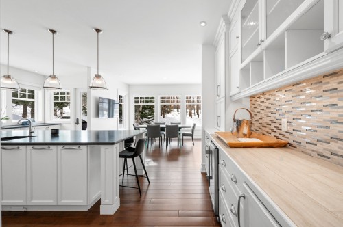 Cuisine - 63 Rue Augusta, Morin-Heights, QC - Indoor Photo Showing Kitchen With Upgraded Kitchen