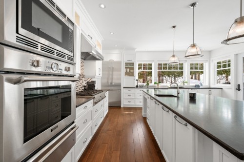 Cuisine - 63 Rue Augusta, Morin-Heights, QC - Indoor Photo Showing Kitchen With Upgraded Kitchen
