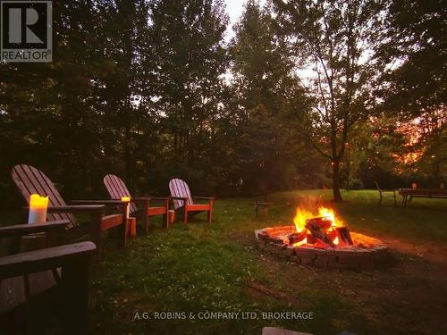 summer time fire pit shot - 972 Silver Bay Road, Port Colborne (Sherkston), ON - Outdoor