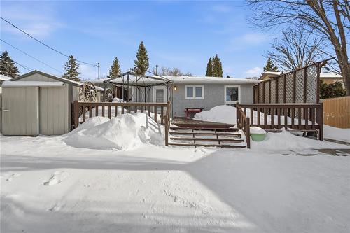 Back of the house - 46 Donan Street, Winnipeg, MB - Outdoor