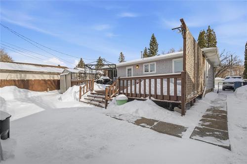 Backyard - 46 Donan Street, Winnipeg, MB - Outdoor