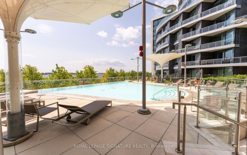 Ph35-1 Edgewater Drive, Toronto, ON - Outdoor With In Ground Pool With Balcony