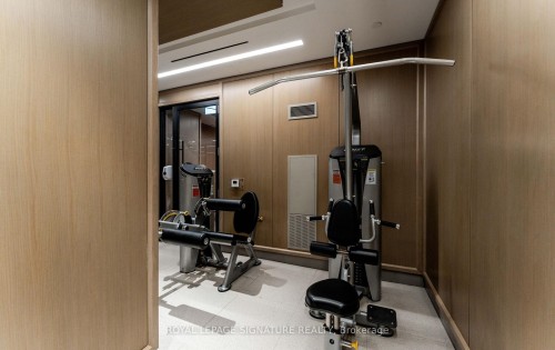 Ph35-1 Edgewater Drive, Toronto, ON - Indoor Photo Showing Gym Room