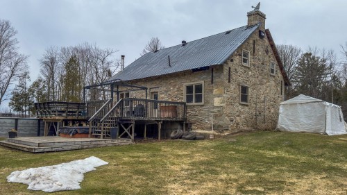 Face arrière - 259 Mtée St-Philippe, Brownsburg-Chatham, QC - Outdoor With Deck Patio Veranda