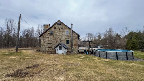 Extérieur - 259 Mtée St-Philippe, Brownsburg-Chatham, QC - Outdoor With Above Ground Pool