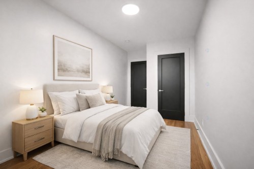 Bedroom - 11-6150 Ch. Deacon, Montréal (Côte-Des-Neiges/Notre-Dame-De-Grâce), QC - Indoor Photo Showing Bedroom