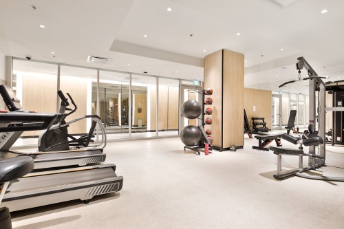 Salle d'exercice - 2010-60 Rue De L'Éclipse, Brossard, QC - Indoor Photo Showing Gym Room