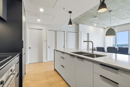Cuisine - 2010-60 Rue De L'Éclipse, Brossard, QC - Indoor Photo Showing Kitchen With Double Sink With Upgraded Kitchen