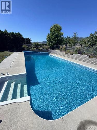 445 Road 5, Oliver, BC - Outdoor With In Ground Pool With Backyard