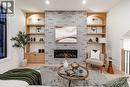 1228 Stellers Jay Place, Delta, BC  - Indoor Photo Showing Living Room With Fireplace 