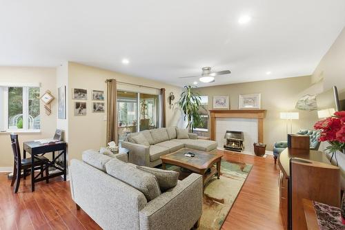2242 200 Street, Langley, BC - Indoor Photo Showing Living Room With Fireplace