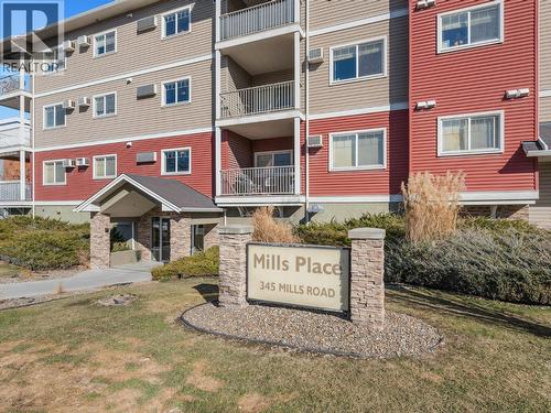345 Mills Road Unit# 302, Kelowna, BC - Outdoor With Facade