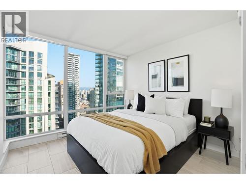 3206 1495 Richards Street, Vancouver, BC - Indoor Photo Showing Bedroom