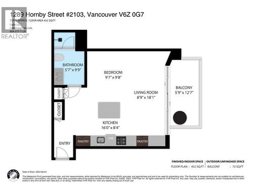 2103 1289 Hornby Street, Vancouver, BC - Other