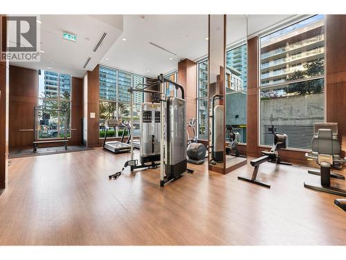 2105 433 Sw Marine Drive, Vancouver, BC - Indoor Photo Showing Gym Room