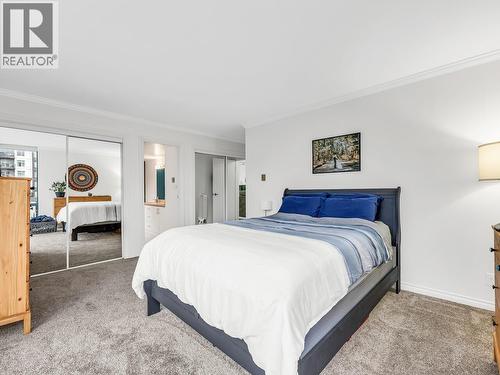 606 98 Tenth Street, New Westminster, BC - Indoor Photo Showing Bedroom