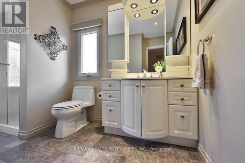3 Piece Upper Main Bath, Custom Vanity - 1658 Covington Terrace, Mississauga, ON - Indoor Photo Showing Bathroom
