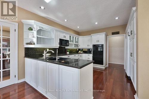Eat-In Kitchen With Breakfast Area - 1658 Covington Terrace, Mississauga, ON - Indoor Photo Showing Kitchen With Double Sink
