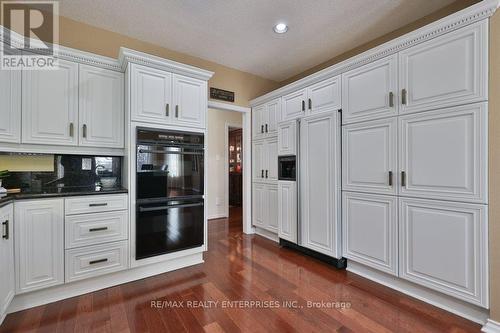 Built-In Wall Pantry With Pullout Drawers - 1658 Covington Terrace, Mississauga, ON - Indoor Photo Showing Kitchen