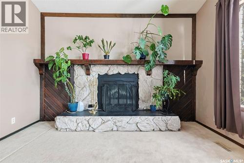 639 Wardlow Road, Saskatoon, SK - Indoor With Fireplace