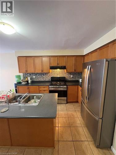 89 Garth Massey Drive, Cambridge, ON - Indoor Photo Showing Kitchen With Double Sink