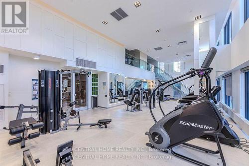 1405 - 75 Oneida Crescent, Richmond Hill, ON - Indoor Photo Showing Gym Room