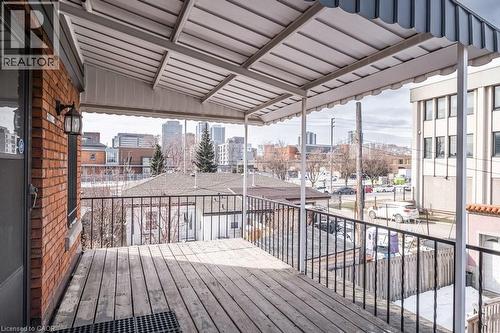 167 Park Street N, Hamilton, ON - Outdoor With Deck Patio Veranda With Exterior