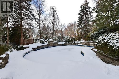 In-ground Saltwater Pool With Integrated Hot Tub - 1658 Covington Terrace, Mississauga, ON - Outdoor