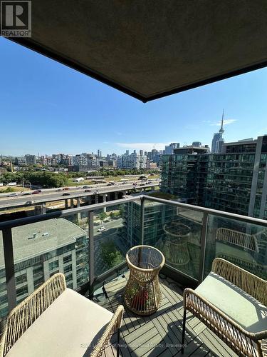 1503 - 219 Fort York Boulevard, Toronto, ON - Outdoor With Balcony With View With Exterior