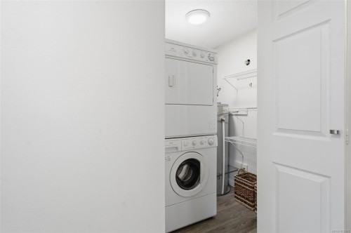 301-1121 Oscar St, Victoria, BC - Indoor Photo Showing Laundry Room