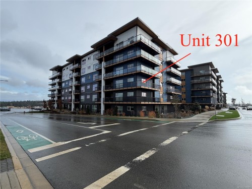 #301-2461 Gateway Rd, Langford, BC - Outdoor With Balcony With Facade