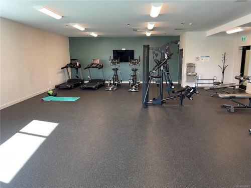 #301-2461 Gateway Rd, Langford, BC - Indoor Photo Showing Gym Room