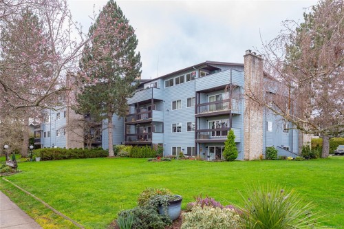 204-10160 Third St, Sidney, BC - Outdoor With Balcony With Facade