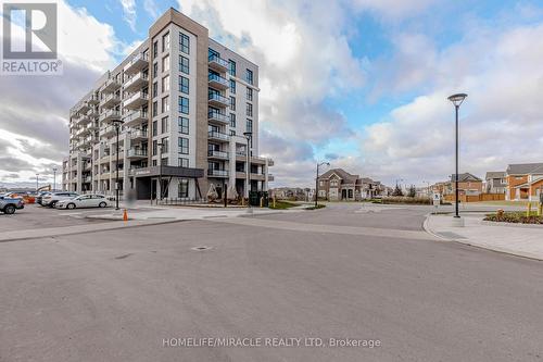 505 - 720 Whitlock Avenue, Milton, ON - Outdoor With Balcony With Facade