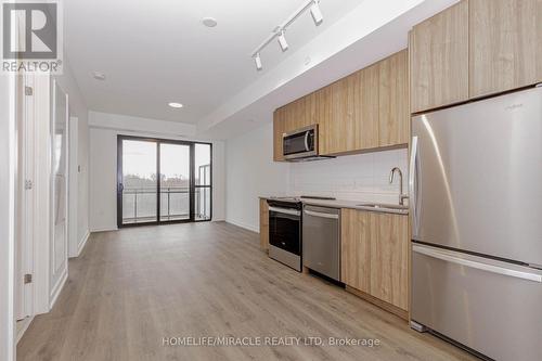 505 - 720 Whitlock Avenue, Milton, ON - Indoor Photo Showing Kitchen With Stainless Steel Kitchen
