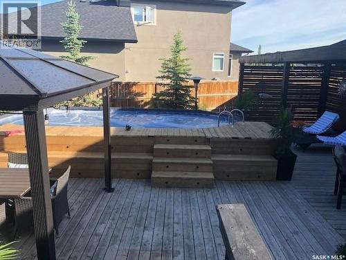 707 Sauer Crescent, Saskatoon, SK - Outdoor With Deck Patio Veranda With Exterior