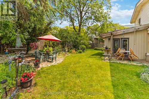 Part of the backyard view I - 1031 Marley Crescent, Burlington, ON - Outdoor With Backyard